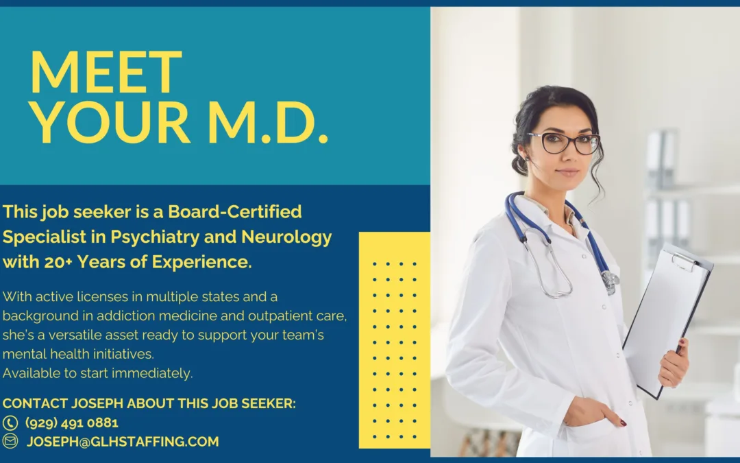 MVC: Board-Certified Specialist in Psychiatry and Neurology